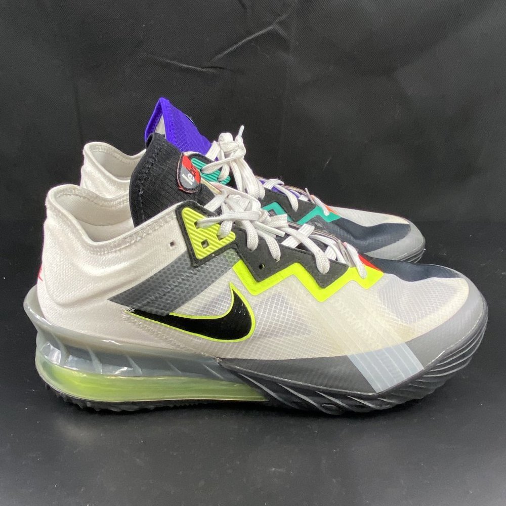COPY - COPY - Mens Nike CV7562-100 Lebron 18 Low Greedy Sneakers Size 11.5